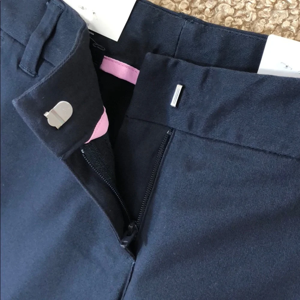 ARROW Approved School Wear NAVY Stretch Adjustable Waist Skinny Pants Sz 12 NWT